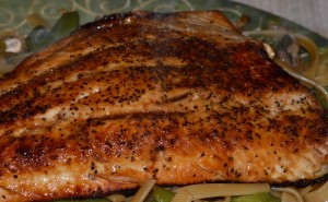 Wood Plank Salmon