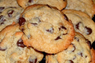 Chocolate Chip Cookies made with Coconut Oil